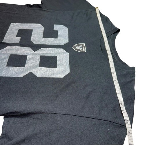Las Vegas Raiders Shirt Mens XL NFL Football Josh Jacobs 28 Team Apparel Tee - Picture 5 of 11