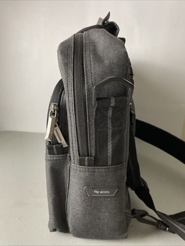 Solo Convertible Carrying Briefcase Backpack 15.6" Laptop*READ - Afbeelding 10 van 12