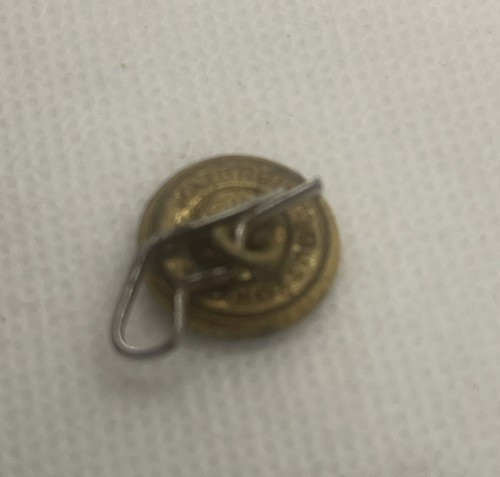 City of St . Louis "FD" Fire Department Uniform Buttons - Waterbury Button Co. - Picture 2 of 3
