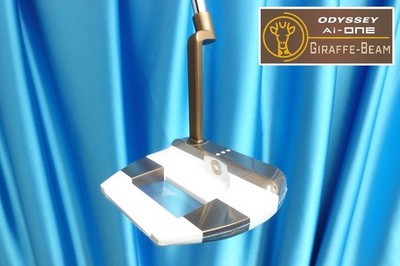 【数量限定】AI-ONE GIRAFFE BEAM JAILBIRDMINI Odyssey Ai-ONE GIRAFFE-BEAM JAILBIRD MINI Putter STROKE LAB