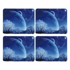 4 Pcs Mauspad Groß Großes Mousepad Schreibtischzubehör Fürs Büro