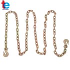 G70 Transport Binder Chain Grade 70 Truck With Grab Hooks 4700 Lbs 5/16" × 12'