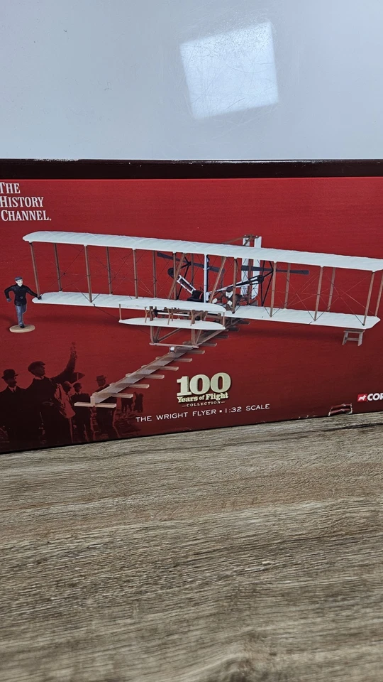 NIB Corgi 1:32 Scale The Wright Flyer 100 Years of Flight Collection NEW IN BOX - Image 2 of 4