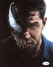 Tom Hardy venom Autographed Signed 8x10 Photo ACOA Tom Hardy venom Autographed Signed 8x10 Photo ACOA