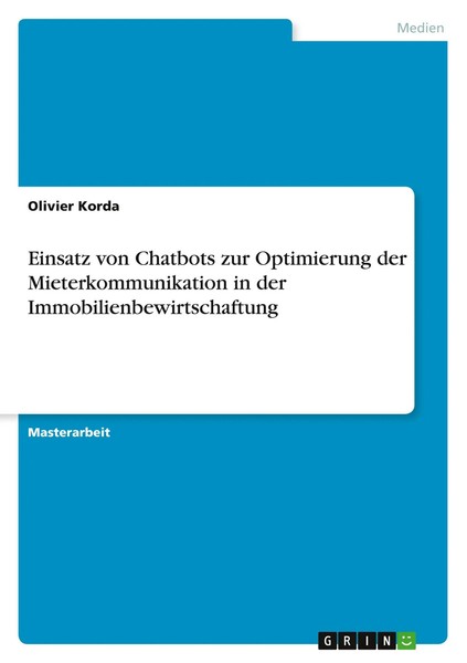 Einsatz Von Chatbots Zur Optimierung Der Mieterkommunikation In Der...-image