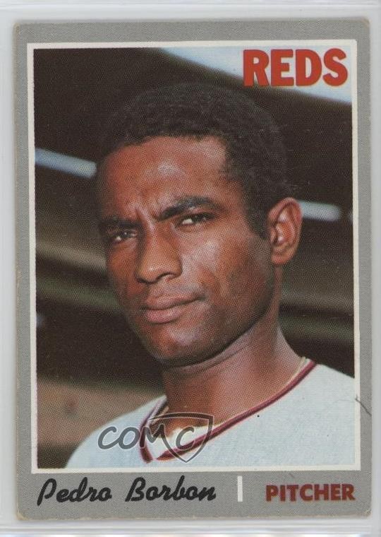 1970 Topps Pedro Borbon #358 Rookie RC