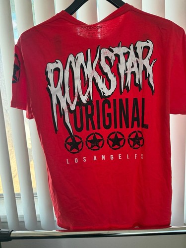 NWT Men's Rockstar Original Red Graphic Shirt Size Medium - Picture 5 of 6