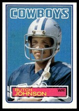 1983 Topps Butch Johnson Dallas Cowboys #48