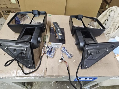 Used For 09-18 Ram Tow Mirrors Power Heated Amber LED Indicator Turn Signal