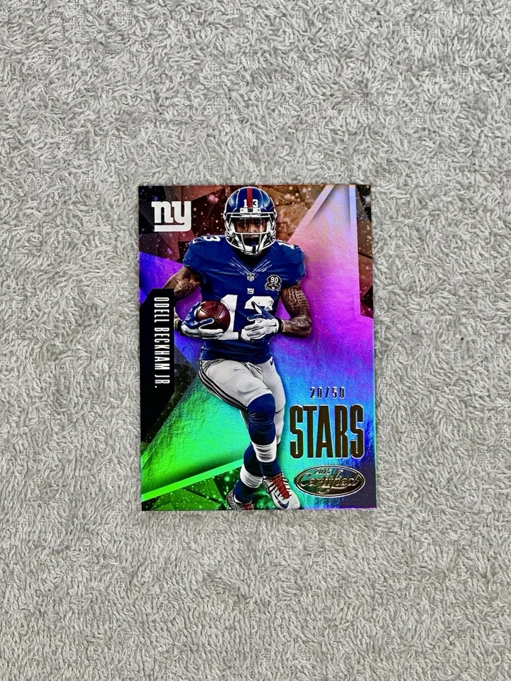 2015 Panini Certified Odell Beckham Jr #S39 Mirror Gold /40 Stars Giants - Image 3 of 4