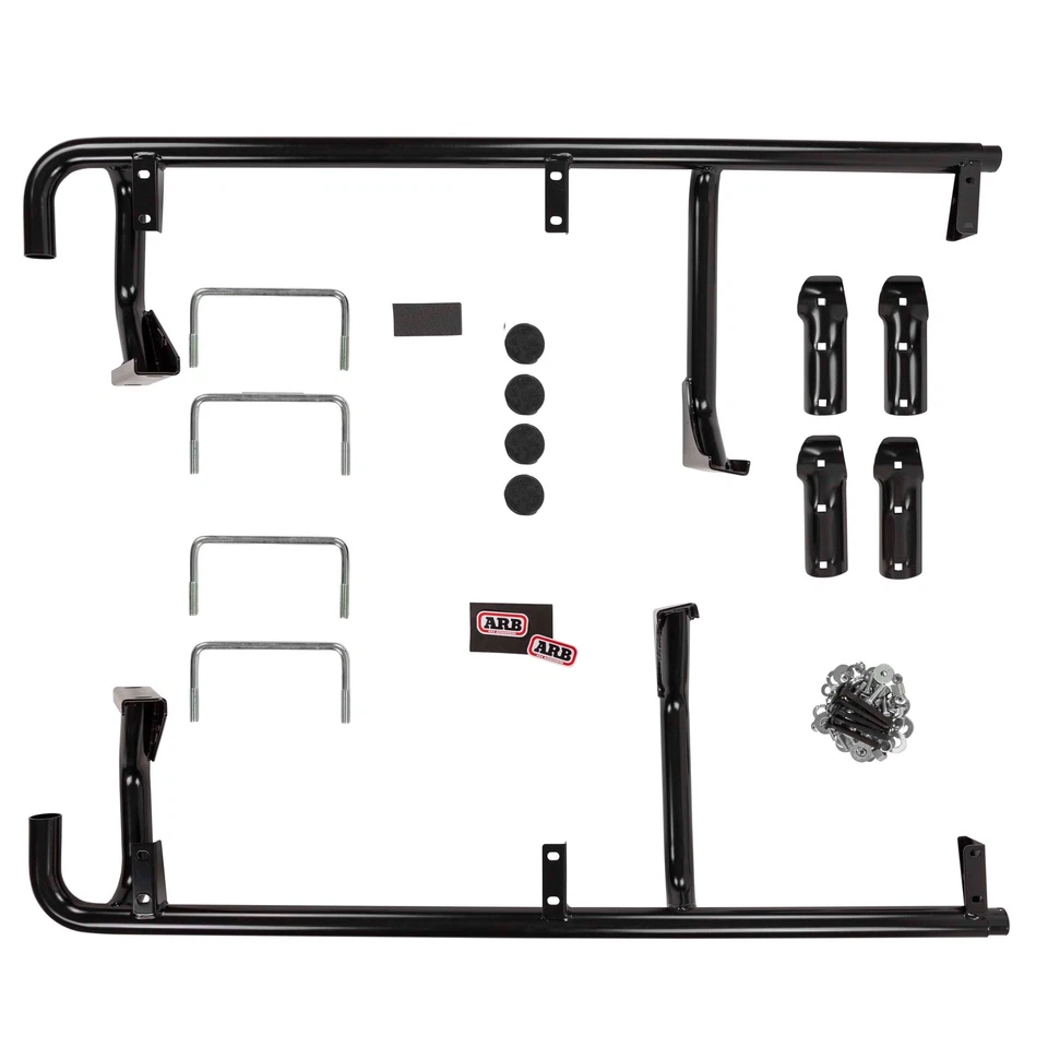 ARB 4411010 Deluxe riel lateral y escalón - cromado para Toyota Land Cruiser 1990-1997 Foto 4 de 4
