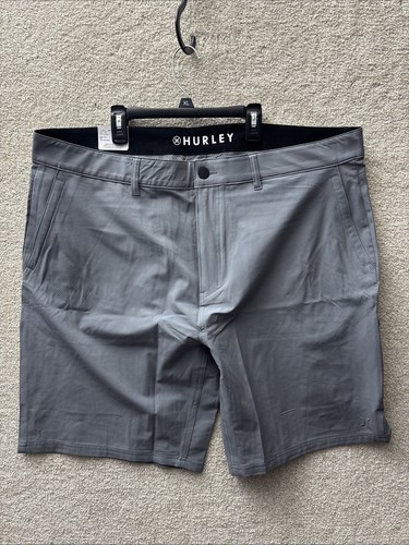 Hurley Hybrid Shorts Men 42 (Measures 43x10) Water Repellant Stretch Trek Beach - Picture 2 of 8