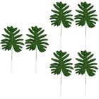 3 PCS Kitchen Decor Accessories Leaves Decoration Artificial House Plants Faux