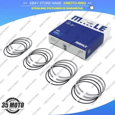 4X Mahle Piston Rings Set Ø76.51mm OEM for Audi A1 VW CC VW 1.4TFSI CAVD BLG CTH