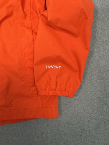 The North Face Jacket Boy's Orange Blue Resolve Reflective Rain Hooded XS (6) - Picture 5 of 12