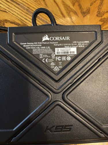 Klawiatura przewodowa Corsair K95 RGB PLATINUM Cherry MX Speed CH-9127014-NA - Zdjęcie 10 z 17