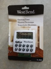 NEW SEALED  West Bend Electronic Timer No. 40005X