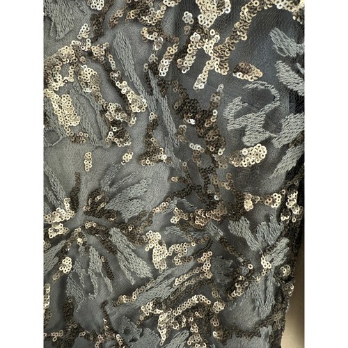 Chico’s Soho Pailletten Blumen Spitze Neuheit Jacke Größe 0 (Small) Urlaub Silvester - Bild 6 von 10