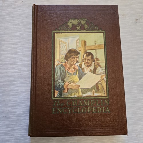 Schöne Vintage The Champlin Encyclopedia 12-bändige Set Bücher 1947 - Bild 16 von 20