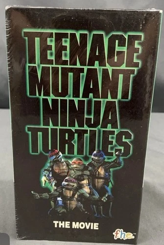 VHS Teenage Mutant Ninja Turtles The Movie New Factory Sealed F.H.E Vintage