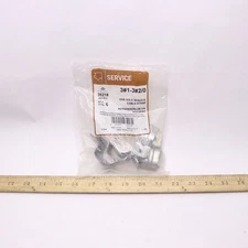 (6-Pk) Service Cable Strap Gray 1 Hole 10 Or 20 Gauge 26218