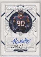 2020 Panini National Treasures Holo Silver 17/25 Ross Blacklock #122 Auto 02sw