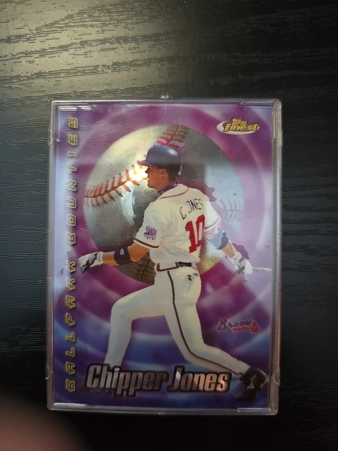 2000 Topps Finest Ballpark Bounties Chipper Jones Atlanta Braves # BB1