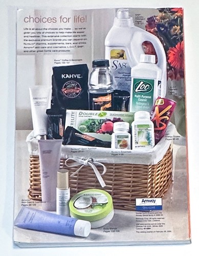 Choices Catalog Quixtar Partner 2008 2009 Big 383 Page Book Home Beauty Health - Picture 2 of 5