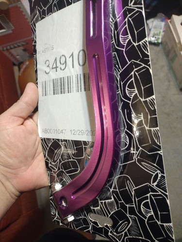 CROSSTHREAD CYCLE SOFTAIL SHIFT ARM PURPLE HAZE TRIPLE MOUNT - Picture 4 of 5
