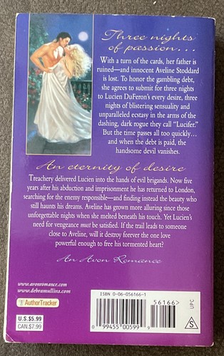 Debra Mullins: 4 HISTORICAL ROMANCES, Pre-owned Paperbacks - Picture 5 of 8