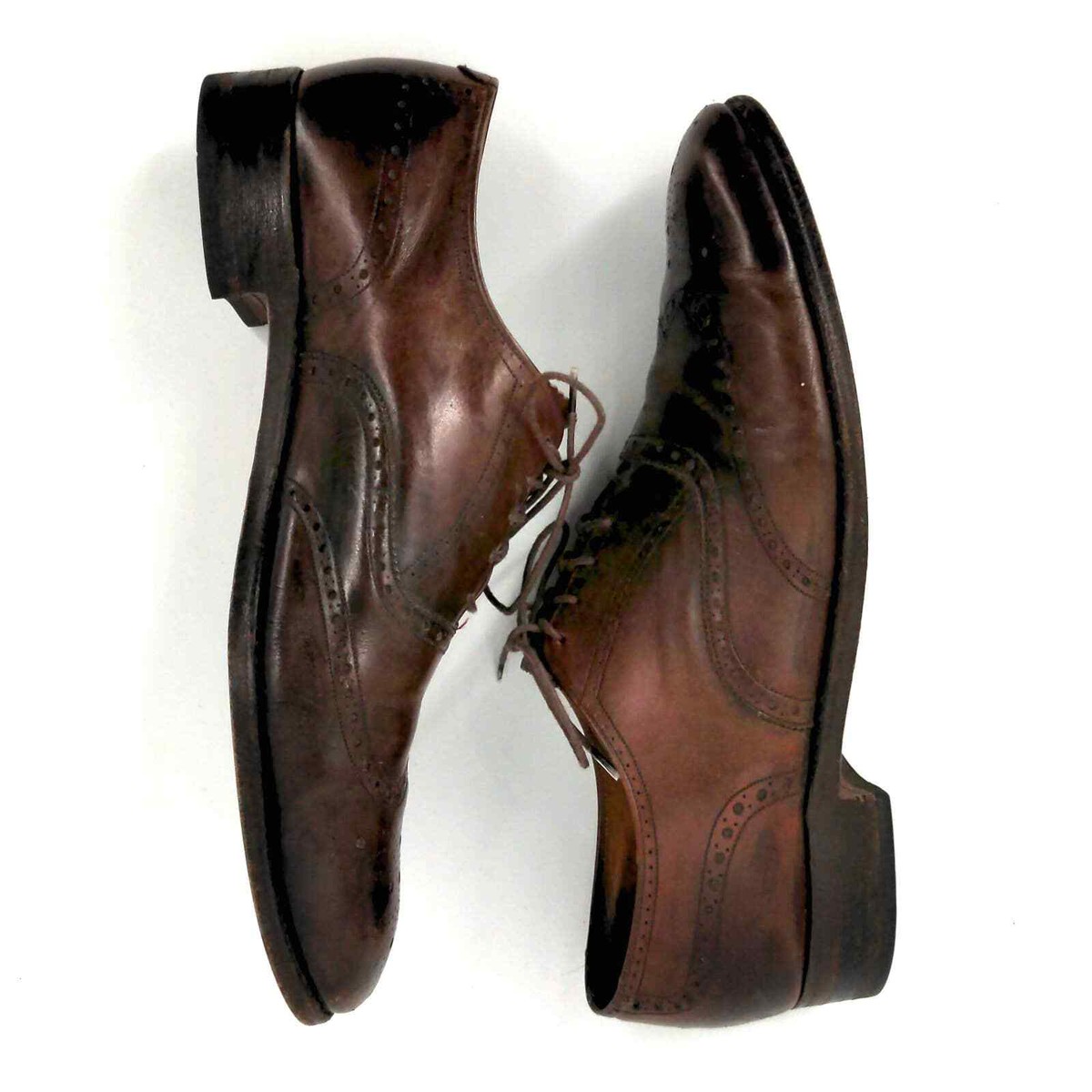 Lloyd & Haig Custom Bulit Leather Wingtip Brogue Oxford Shoes Blucher Brown 12 Lloyd & Haig Custom Built Long Wing Bluchers | vcleat main image 4