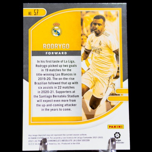 3 CARD LOT | 2021-22 Panini Chronicles RODRYGO Real Madrid Certified Absolute - Picture 3 of 7