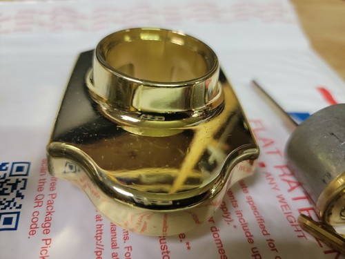 SCHLAGE Camelot Einzylinder Griffset rechts Akzenthebel F60 CAM 605 - Bild 6 von 6