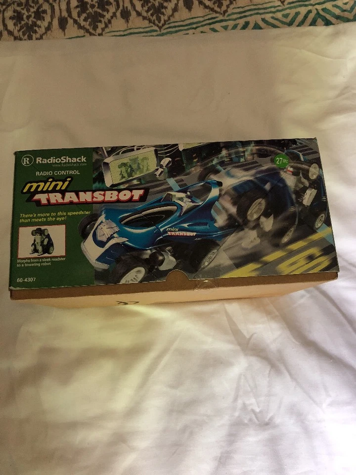 Mini Transbot Radio Shack Transformer action figure car toy RC New Sealed In Box - Image 2 of 4