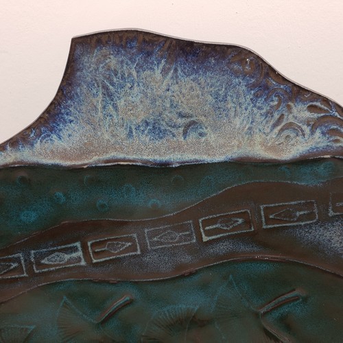 Hand Crafted Pottery Dish Signed - Picture 3 of 6