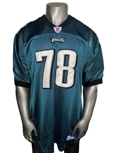 Reebok NFL Philadelphia Eagles Brodrick Bunkley Sewn Herren 56 Football Trikot - Bild 1 von 9
