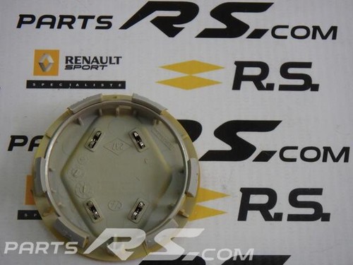 4x New GENUINE Renault Sport CLIO III RS 197 200 Caps center wheel SIRIUS JAUNE - Picture 16 of 18