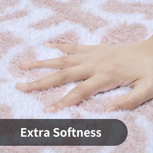 Bathroom Runner Rug 24x60 Non Slip Absorbent Bath Mats for Bathroom 24*60 Pink - Picture 3 of 7