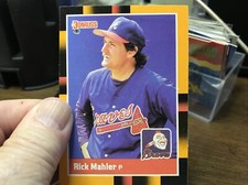 1988 Donruss Baseball's Best # 114 Rick Mahler #114 Braves