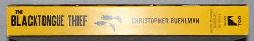 Christopher Buehlman The Blacktongue Thief Advance Reading Copy ARC Proof 1st VG - Picture 4 of 8