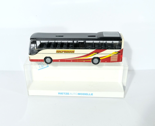 tze Setra Omnibus Reisebus Bus Modell HO 1:87 Macpherson Livery Spielzeugauto B22. - Bild 1 von 8