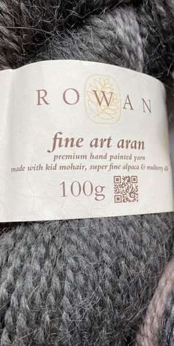 LOT of 3 ~ Rowan Yarn Fine Art Aran #551 Wool, Mohair, Alpaca, Silk 186y - Picture 6 of 6