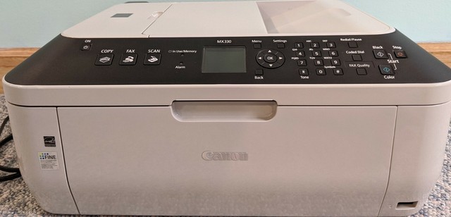 canon mx330 scanner