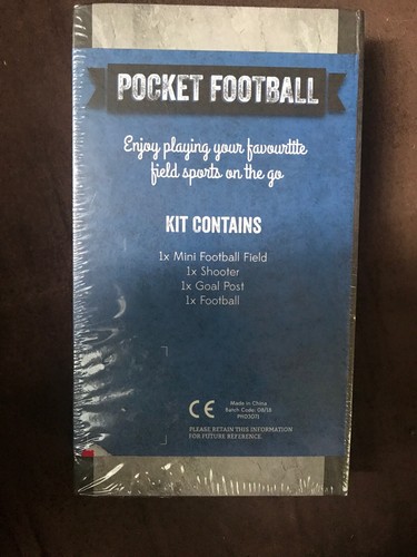 George Hardy Pocket Football Miniature Football Game - NEW - Free Shipping - Picture 4 of 4