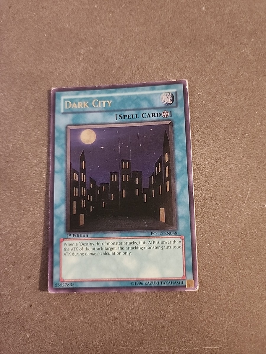 Yugioh Dark City POTD-EN048 Ultimate Rare 1st Ed MP see pic | eBay