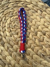 boho macrame wristlet Handmade Braided Keychain