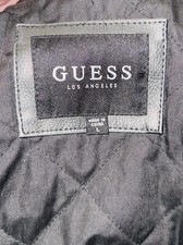 Guess Men  s Los Angles Jacket Size Large With Hood Attachment