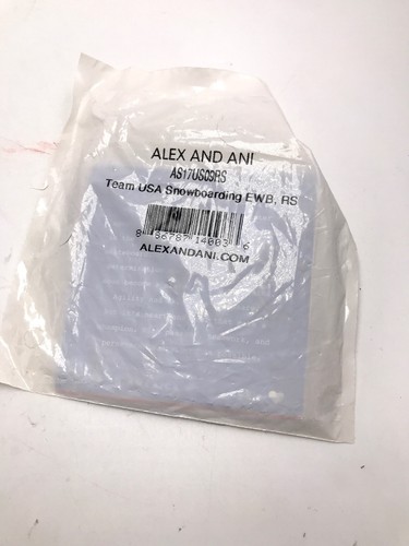 Alex & Ani Team USA Women's Silver Snowboarding Expandable Wire Bracelet A2 - Picture 4 of 5