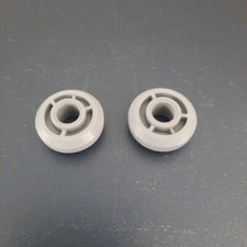 2 Roulettes De Panier Supérieur Lave Vaisselle Whirlpool Indesit DWL-DEA701-B