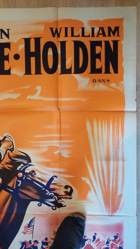 Western Filmplakat DIE REITER John Wayne William Holden 120 x 160 cm 1959 - Bild 4 von 5
